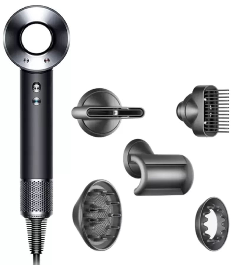 Dyson Supersonic HD08 Black/Bright Nickel