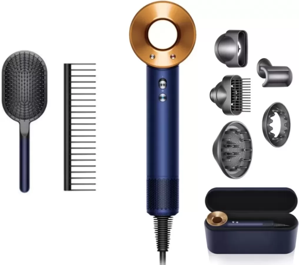 Dyson Supersonic HD07 Prussian  Blue/Copper с набором расчесок