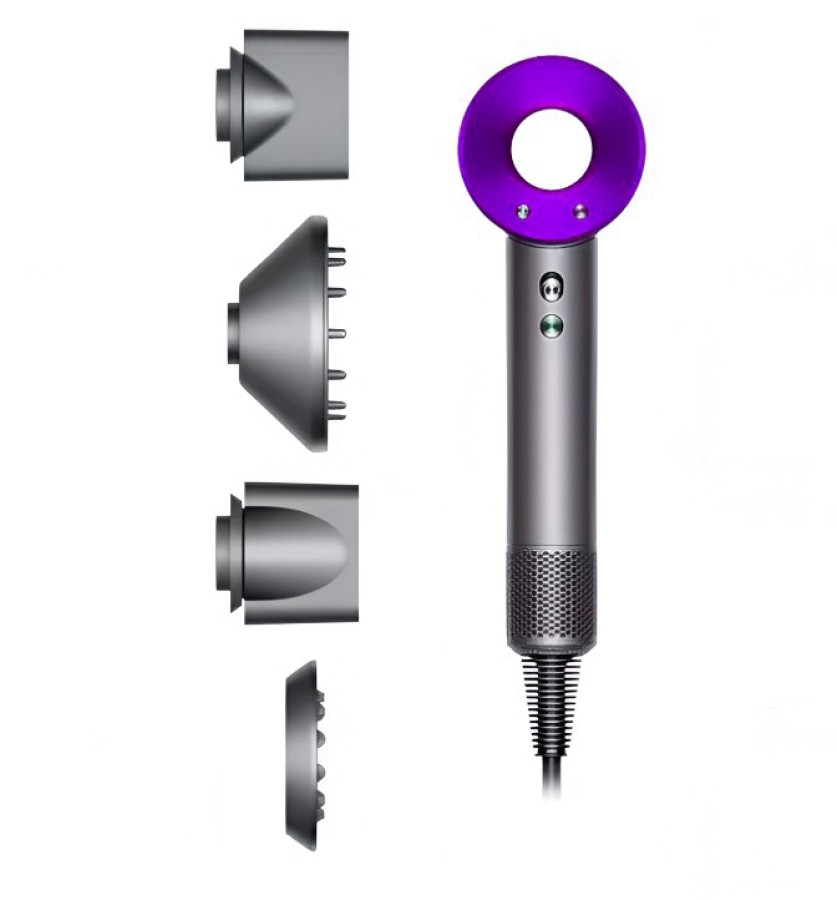 Dyson Supersonic HD03 Nickel/Purple