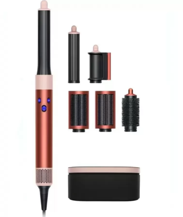Стайлер Dyson Airwrap Complete Long HS05 Strawberry/Bronze с кейсом