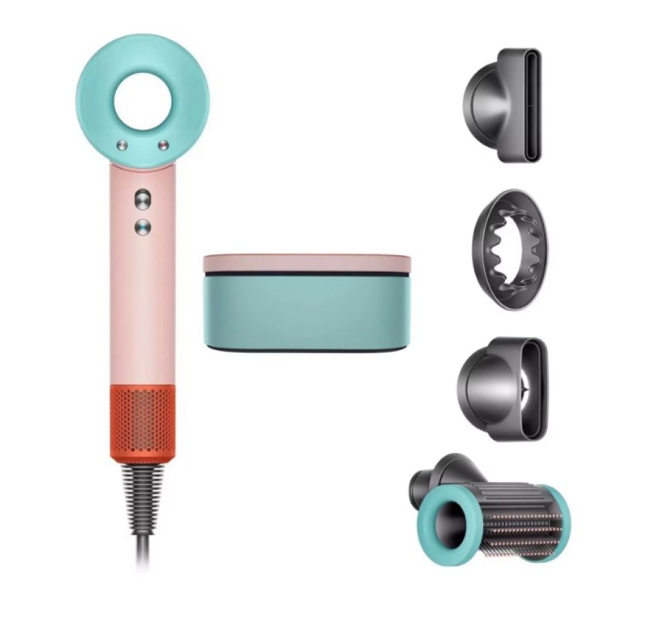 Фен Dyson Supersonic HD15 Ceramic Patina/Topaz с кейсом