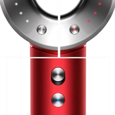 Dyson Supersonic HD08 Red/Nickel с кейсом